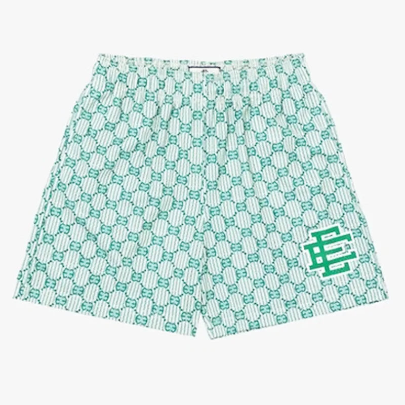 2025 EE Basic Shorts NEW Men'S Casual Shorts Fitness Sports Pants Summer Gym Workout Men Classic GYM Mesh Shorts
