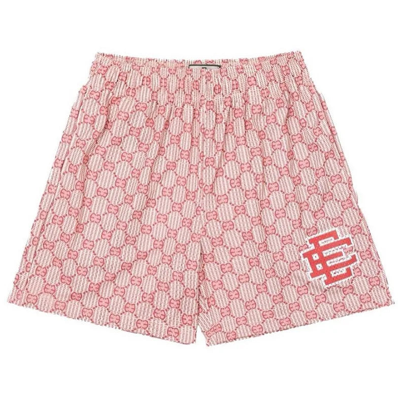2025 EE Basic Shorts NEW Men'S Casual Shorts Fitness Sports Pants Summer Gym Workout Men Classic GYM Mesh Shorts