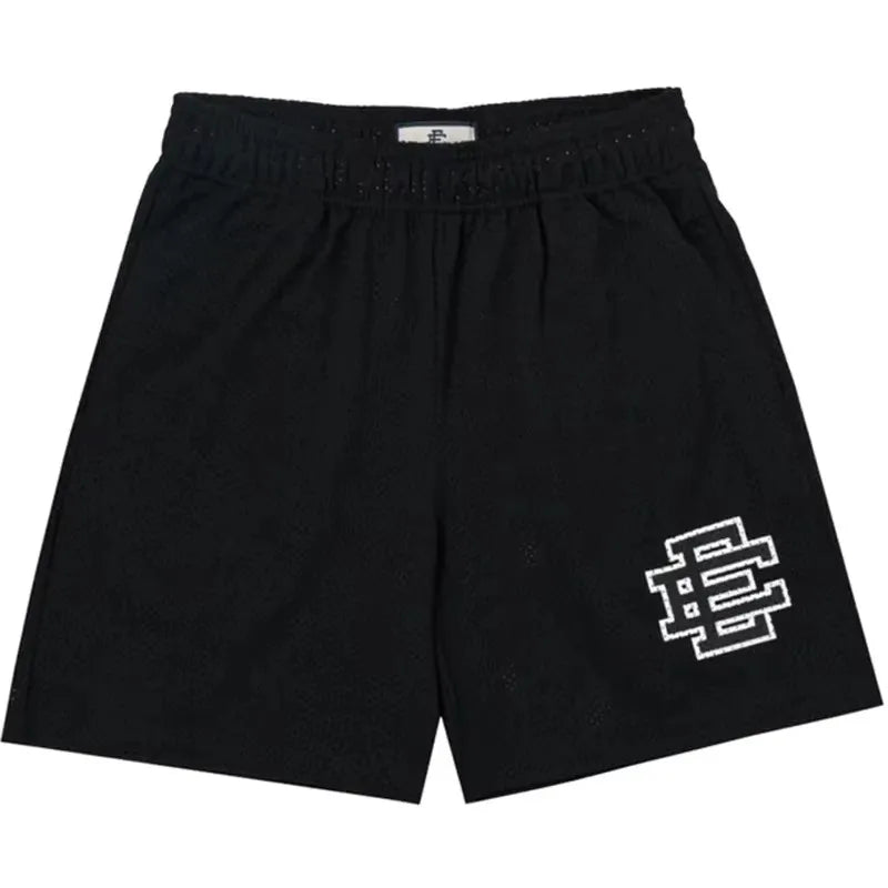 2025 EE Basic Shorts NEW Men'S Casual Shorts Fitness Sports Pants Summer Gym Workout Men Classic GYM Mesh Shorts