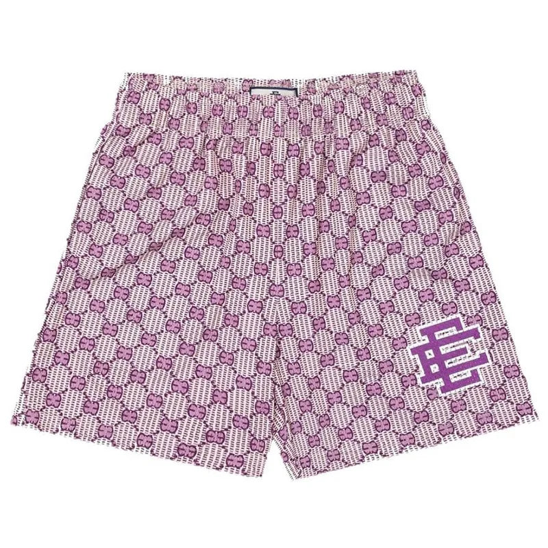 2025 EE Basic Shorts NEW Men'S Casual Shorts Fitness Sports Pants Summer Gym Workout Men Classic GYM Mesh Shorts