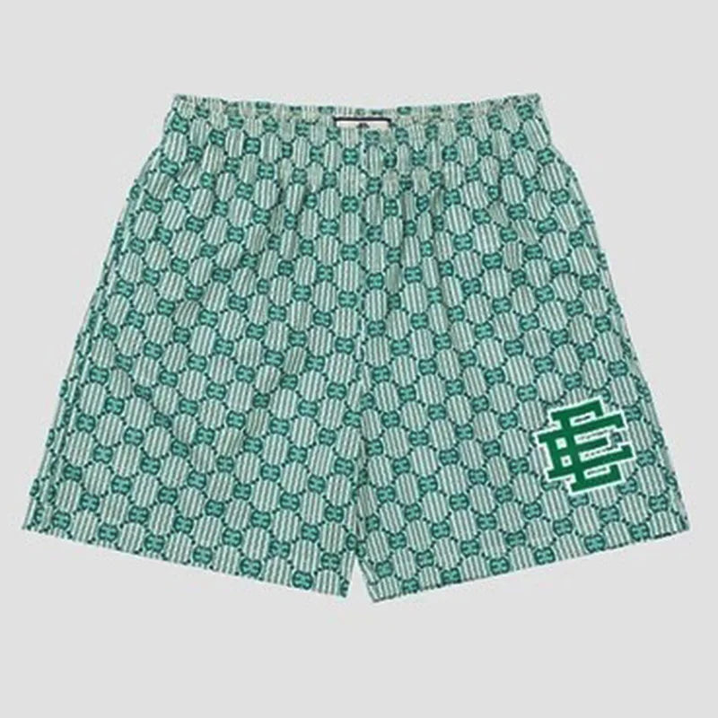 2025 EE Basic Shorts NEW Men'S Casual Shorts Fitness Sports Pants Summer Gym Workout Men Classic GYM Mesh Shorts