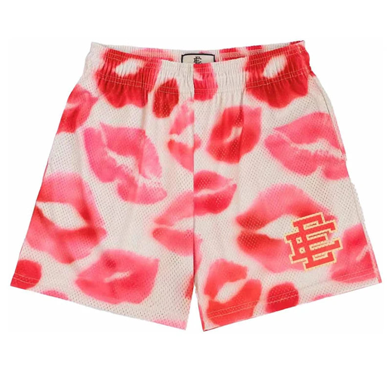 2025 EE Basic Shorts NEW Men'S Casual Shorts Fitness Sports Pants Summer Gym Workout Men Classic GYM Mesh Shorts