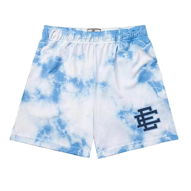 2025 EE Basic Shorts NEW Men'S Casual Shorts Fitness Sports Pants Summer Gym Workout Men Classic GYM Mesh Shorts